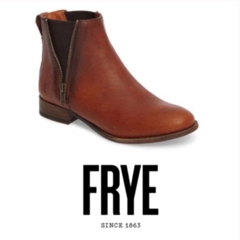Frye Women's Carly Zip ChelseaChelsea Boot (7B)